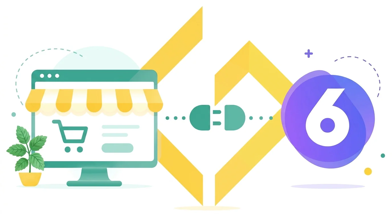 Illustration: Migration eines bestehenden Onlineshops nach Shopware 6