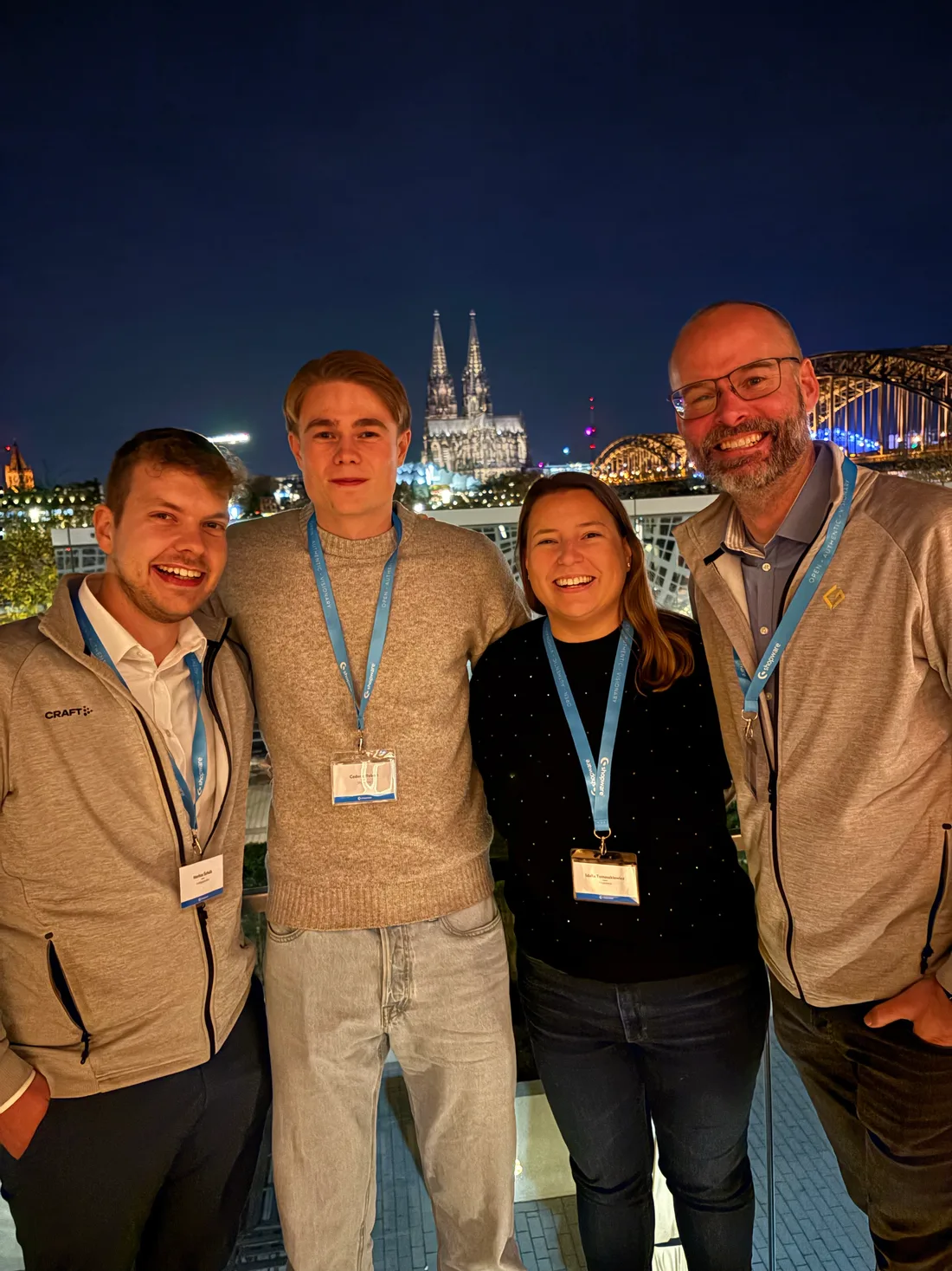 Das Team der codegiganten gemeinsam mit Shopware auf einem Shopware-Event in Köln